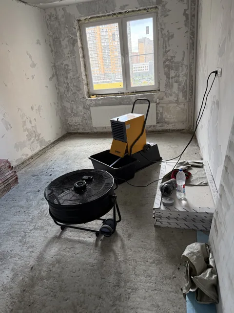 Фото помещения и оборудования для осушения